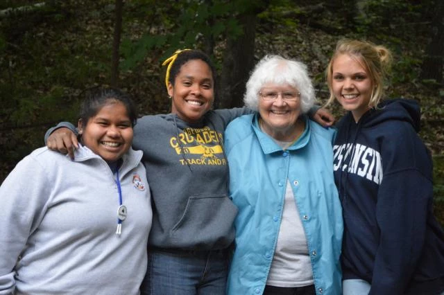 WeHaKee girls with Sister